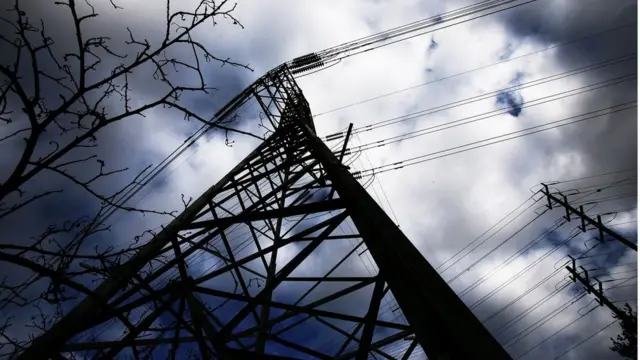 tendido eléctrico en Melbourne, Australia