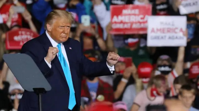 ทรัมป์ปราศรัยหาเสียงในรัฐเพนซิลวาเนีย