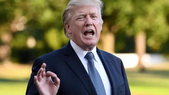 ปธน.ทรัมป์ ตอบโต้กรณีที่ รมว.ตปท.เกาหลีเหนือ กล่าวโจมตีเขาเป็นคนจิตฟั่นเฟือนที่กำลังทำ "ภารกิจฆ่าตัวตาย" โดยชี้ว่า หากเกาหลีเหนือยังไม่ยุติการทำสงครามน้ำลาย "ก็คงจะอยู่ได้อีกไม่นาน"