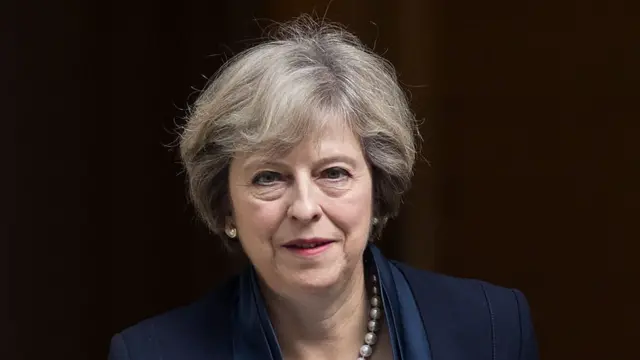 英国首相特里莎·梅