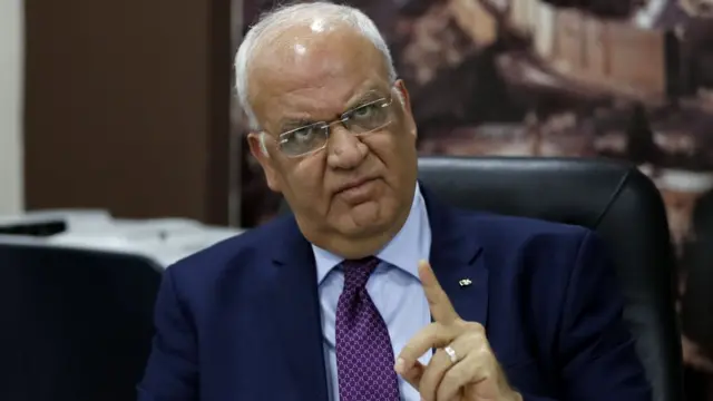 صائب عریقات، دبیر کل سازمان آزادی‌بخش فلسطین