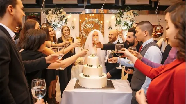 Yurii for im wedding to Margo