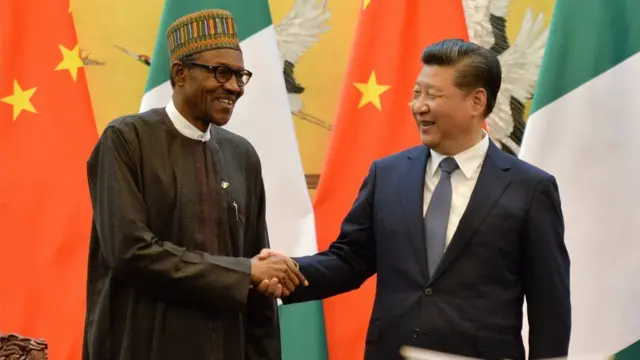 Aworan Buhari ati Xi