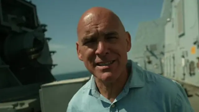 BBC defence correspondent Jonathan Beale reports from the deck of HMS Defender in the Black Sea as it was harassed by Russia's military.