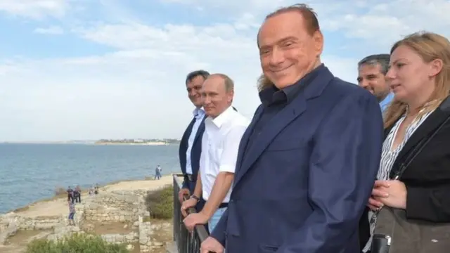 Берлусконі в Криму