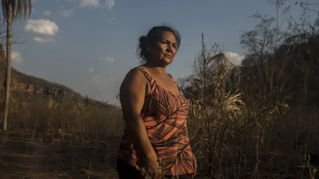 Palmira Peralta incendio en bolivia