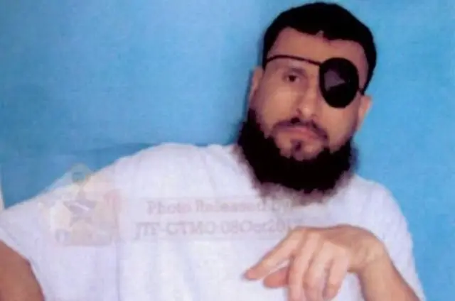 Foto Abu Zubaydah disebarkan lewat Palang Merah tahun ini.