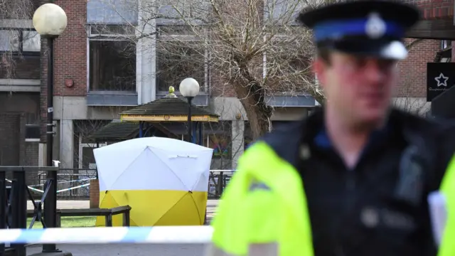 Полицейский в Солсбери