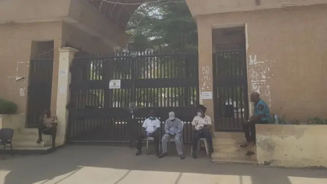 Nationwide strike by di Judiciary Staff Union of Nigeria.