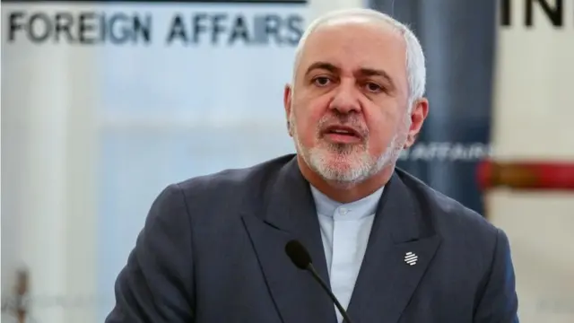 El ministro de Relaciones Exteriores de Irán, Mohamed Javad Zarif