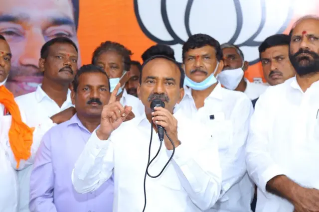 ఈటల ఇటీవల బీజేపీలో చేరారు.