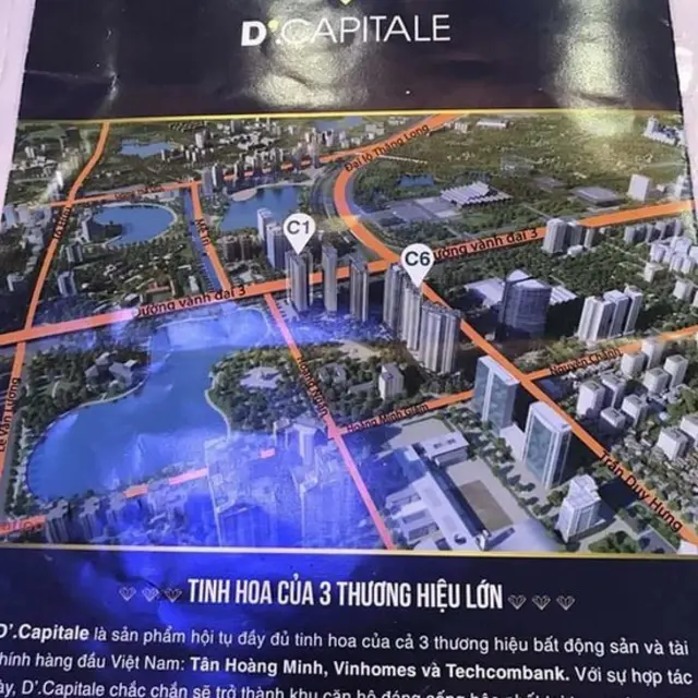 Khu phức hợp căn hộ D'Capitale 'hội tụ đầy đủ tinh hoa'