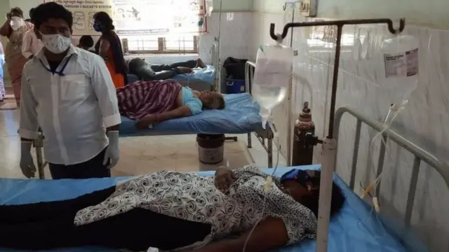 මේ වන විට රෝගීන් 500ක් පමණ රෝහල් කරා ගෙන ගොස් තිබේ