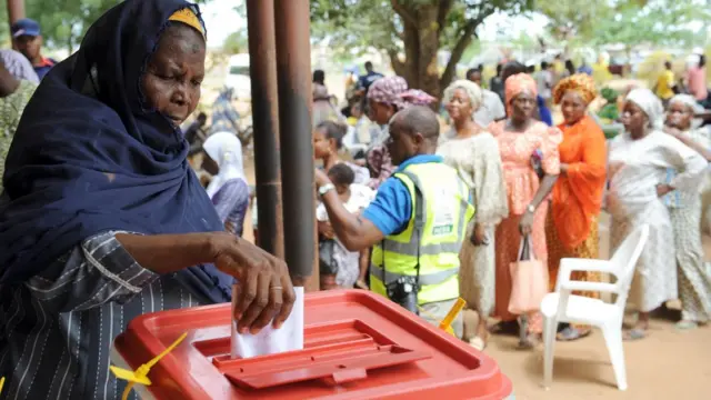 Oludibo kan n dibo ni ibudo idibo