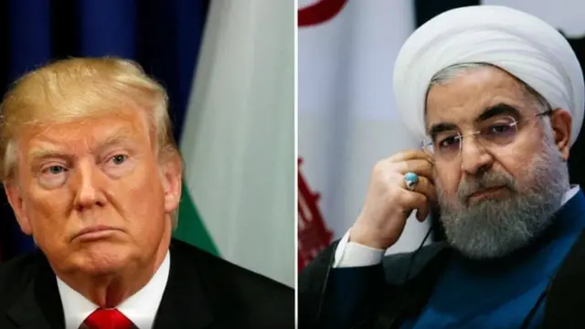 الرئيسان الأمريكي والإيراني