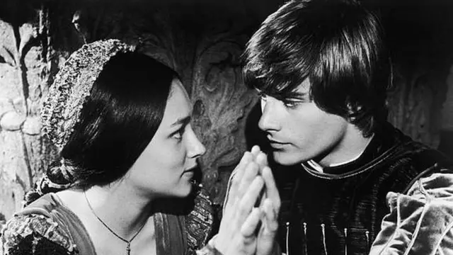 مشهد من فيلم روميو وجوليت عام 1967