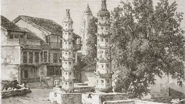 मुंबई. रामा कामती, कान्होजी आंग्रे, खांदेरी पेशवे मराठा आरमार, मराठ्यांचे आरमार, मराठी आरमार, वाळकेश्वर मंदिर