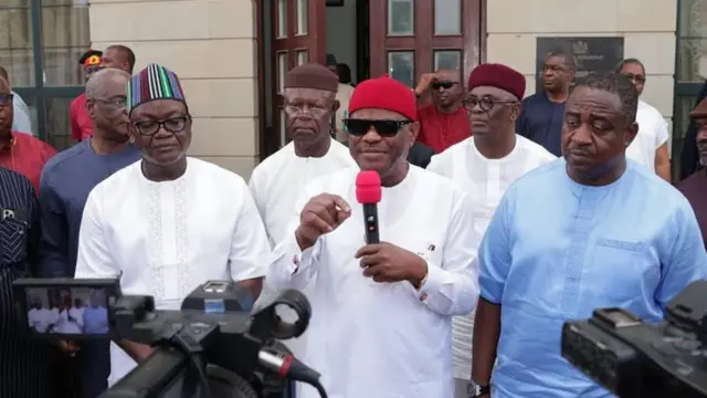 Wike pẹlu Gomina ipinlẹ Benue