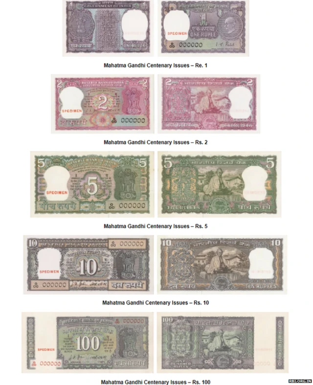 ਮਹਾਤਮਾ ਗਾਂਧੀ ਦੀ ਫੋਟੋ ਵਾਲਾ ਨੋਟ