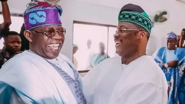 Asiwaju Bola Tinubu ati Abiola Ajimobi