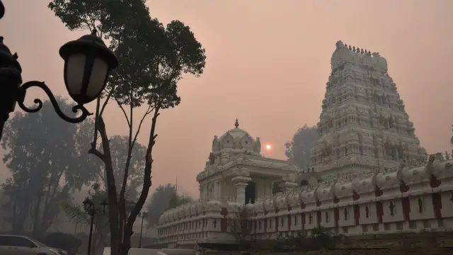 Cielo rojo sobre Malibú.