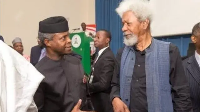 Osinbajo ati Soyinka
