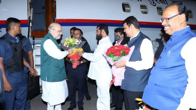 अमित शाह, देवेंद्र फडणवीस, उद्धव ठाकरे, शिवसेना, भाजप, मुंबई महापालिका