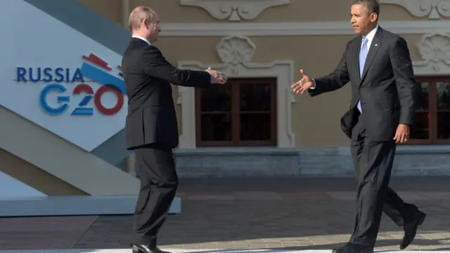 Путин и Обама