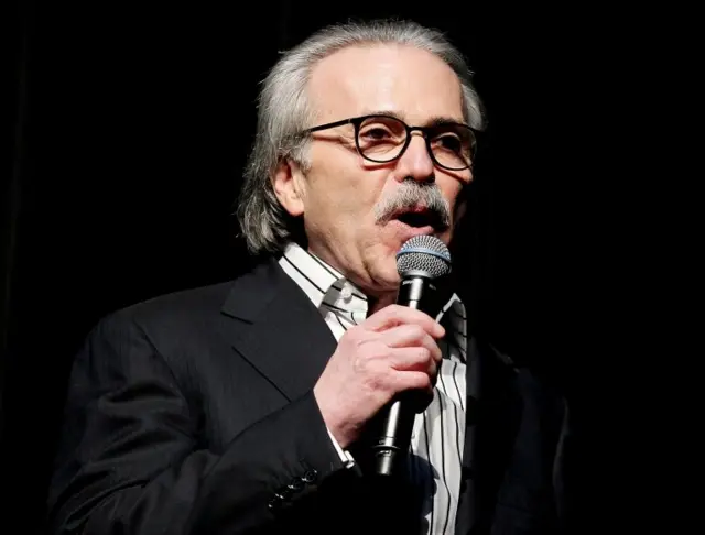 National Enquirer gazetesinin bağlı olduğu şirket American Media Inc'in (AMI) CEO'su David Pecker