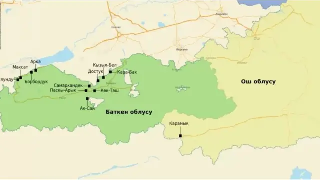 16-17-сентябрда болгон кагылышуулар. Кыргызстандын күч түзүмдөрү белгиленген чекиттерден сырткаркы тилкелерде да тажик тарап ок атканын айтууда. Ак-Сай айылынын жанында Ворух анклавы жайгашкан