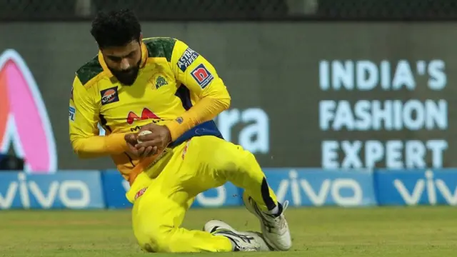 CSKvRR, Dhoni, Jadeja, रविंद्र जडेजा