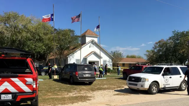 Iglesia de Sutherland Springs.