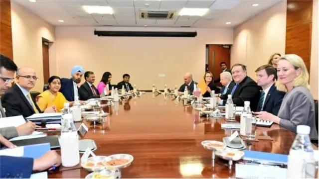 భారత్ - అమెరికా 2+2 సమావేశాలు