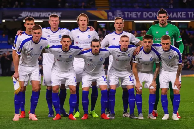 Динамо перед грою