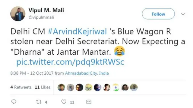 वैगन आर केजरीवाल