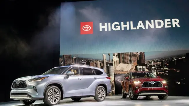 تویوتا هایلندر دومین شاسیبلند بزرگ پرفروش در آمریکا است