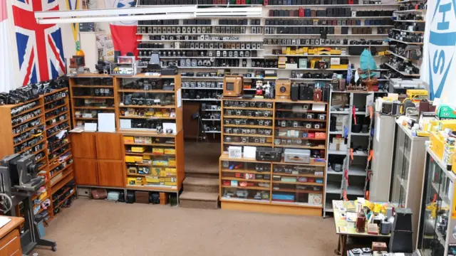 Jim bought the local Salvation Army hall to house his collection