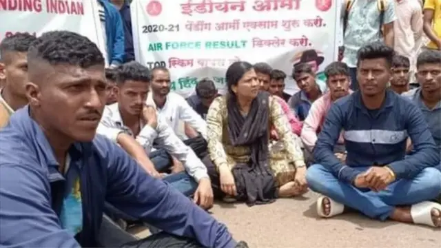 અગ્નિપથ યોજનાનો વિરોધ