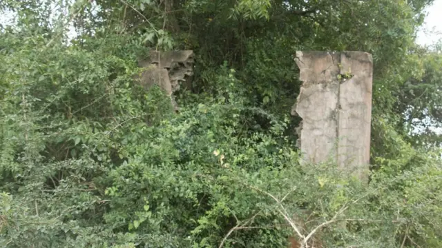 ගරා වැටුණු නිවාස