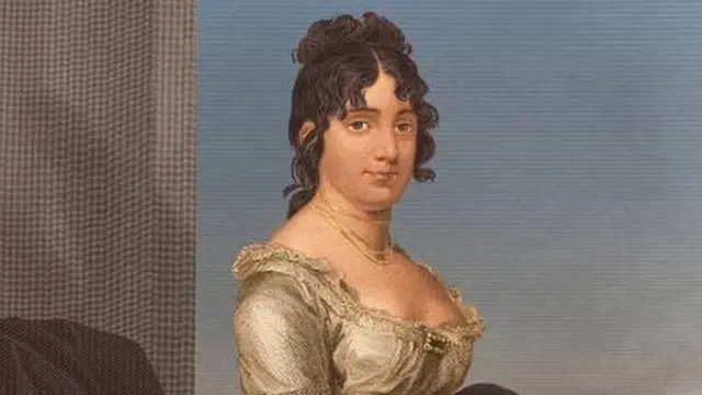 السيدة الأولى دوللي ماديسون زوجة الرئيس الأمريكي