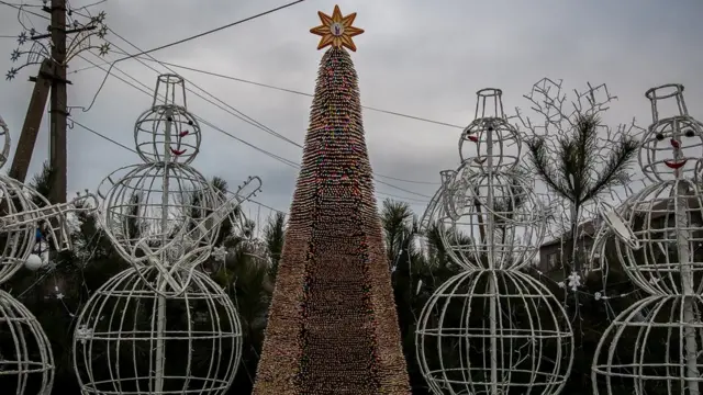 Ялинка у Доброславі на Одещині
