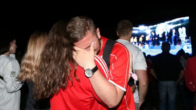 Беттештен кийинки күйөрмандардын ызаасы.