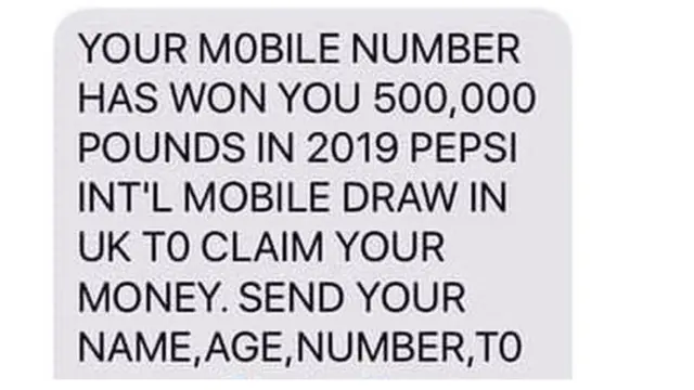 মোবাইলে এ ধরণের বার্তা পান অনেকেই