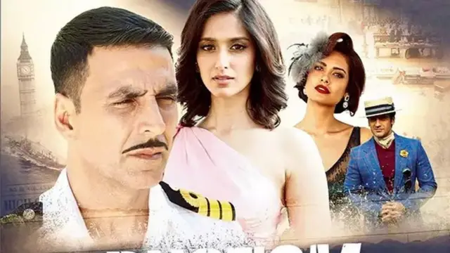 Akshay Kumar tare da sauran jaruman da suka fito a fim din Rustom