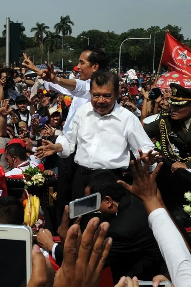 Jusuf Kalla dan Joko Widodo