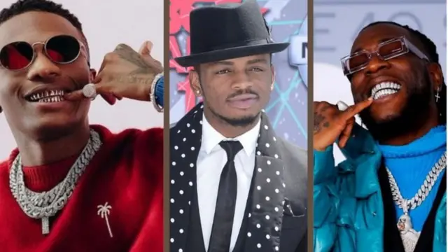 Wizkid, Diamond and Burna boy