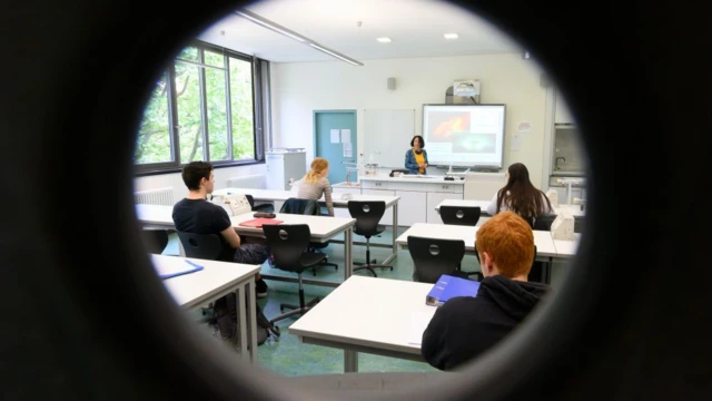 Classroom through a lense