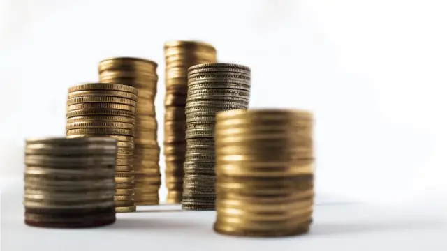 pile de petite monnaiie