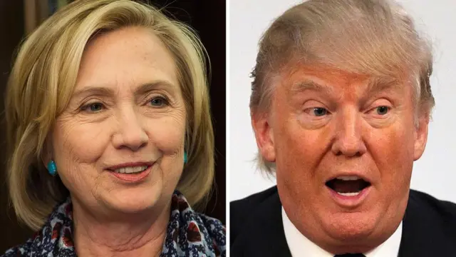 Hillary Clinton e Donald Trump