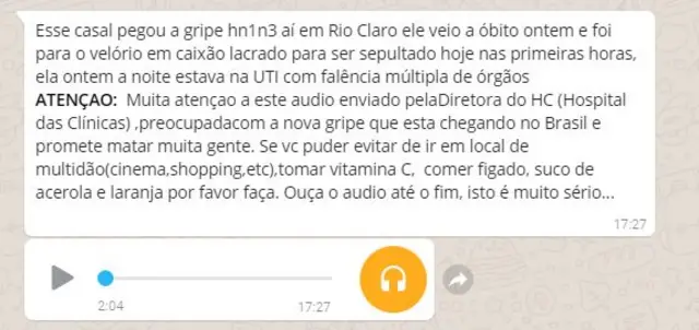 Capturasmelhor palpite de futebol para amanhãtelamelhor palpite de futebol para amanhãmensagens no Whatsapp com boatos sobre gripe